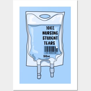 Nursing student tears Posters and Art